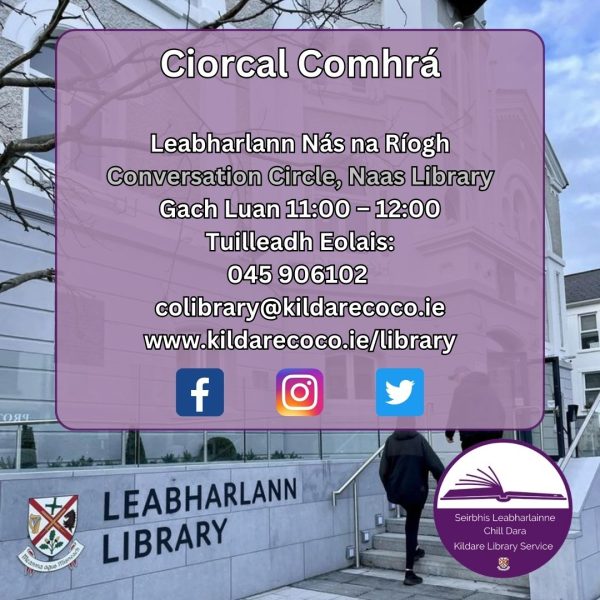 9 - Ciorcal Comhrá - Seirbhís Leabharlainne Chill Dara