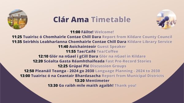 Meitheal Chill Dara 2025 - Clár Ama (Presentation)